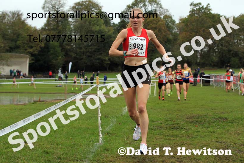 Senior Women, 2022 National Cross Country Relays, Berry Hill Park, Mansfield.  Photo: David T. Hewitson/Sports for All Pics
